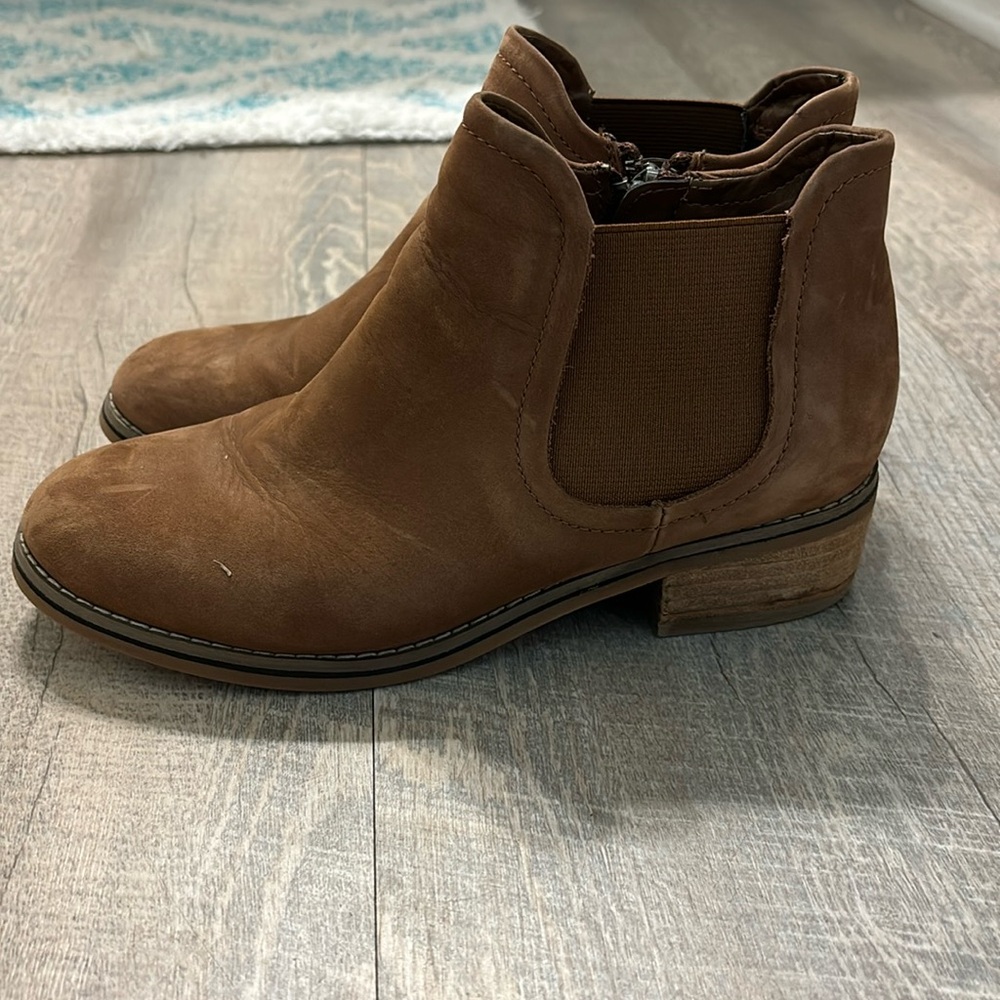 Waterproof Blondo Brown Ankle Boots